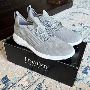 FootJoy Mens Flex Golf Shoes in Grey Size 9.5